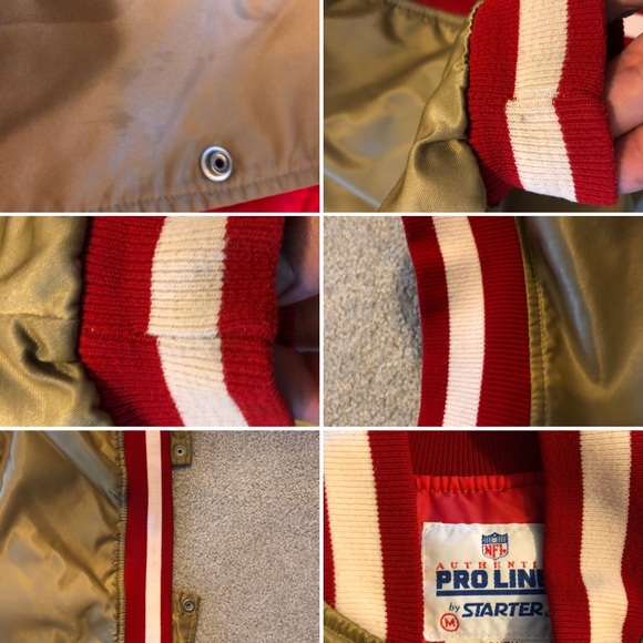 49ers Satin vintage starter jacket 🔥🔥 bundle - Picture 8 of 8